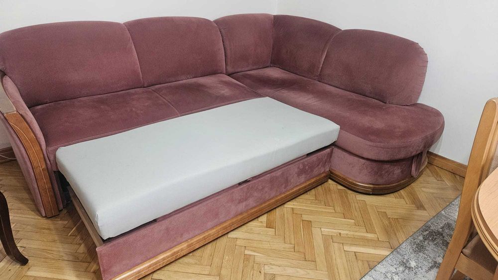 Kanapa sofa narożnik z funkcja spania