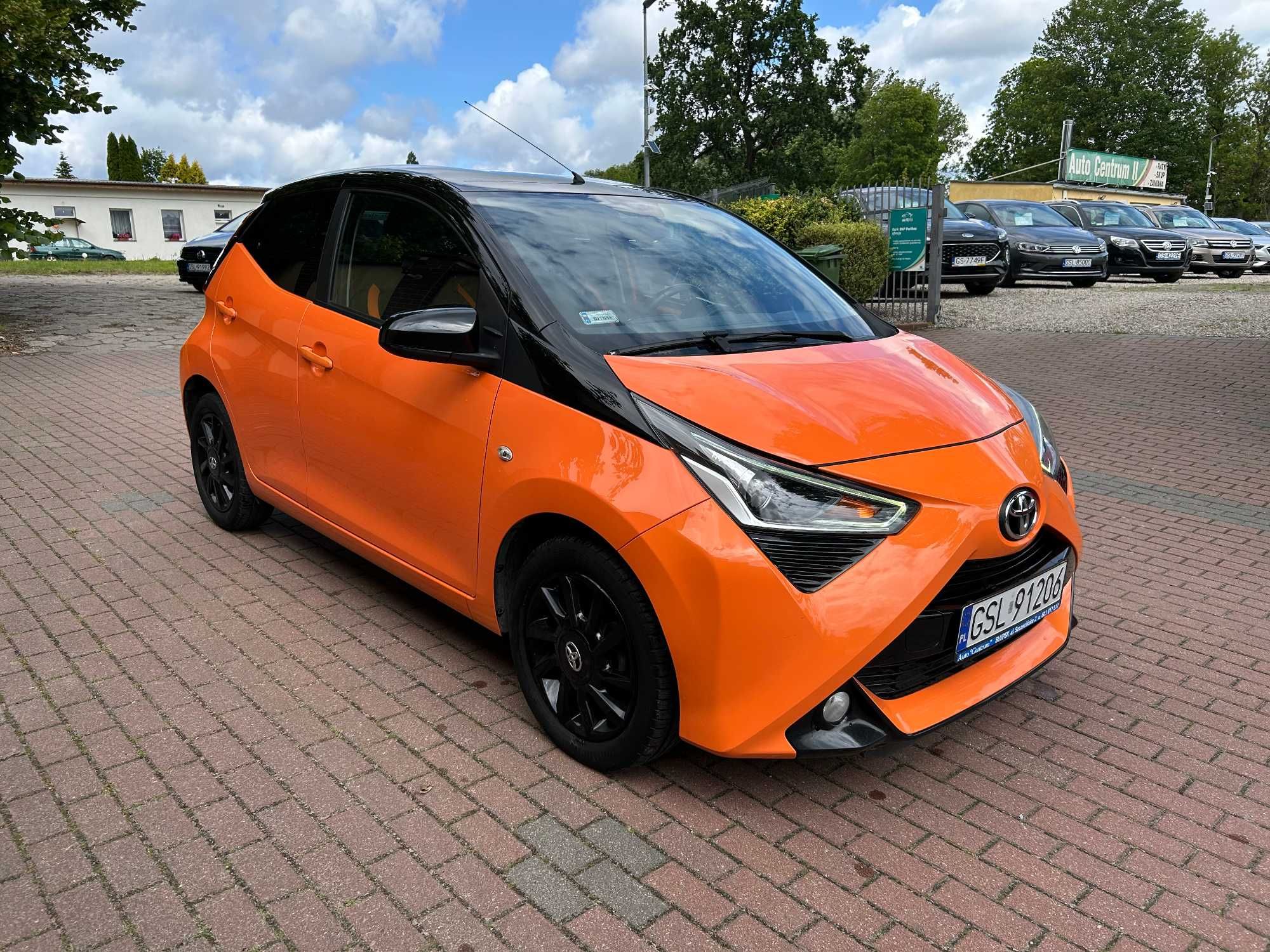 Aygo X-cite KOLOR EDITION salon bezwypadek Apple CarPlay klima 5 drzwi