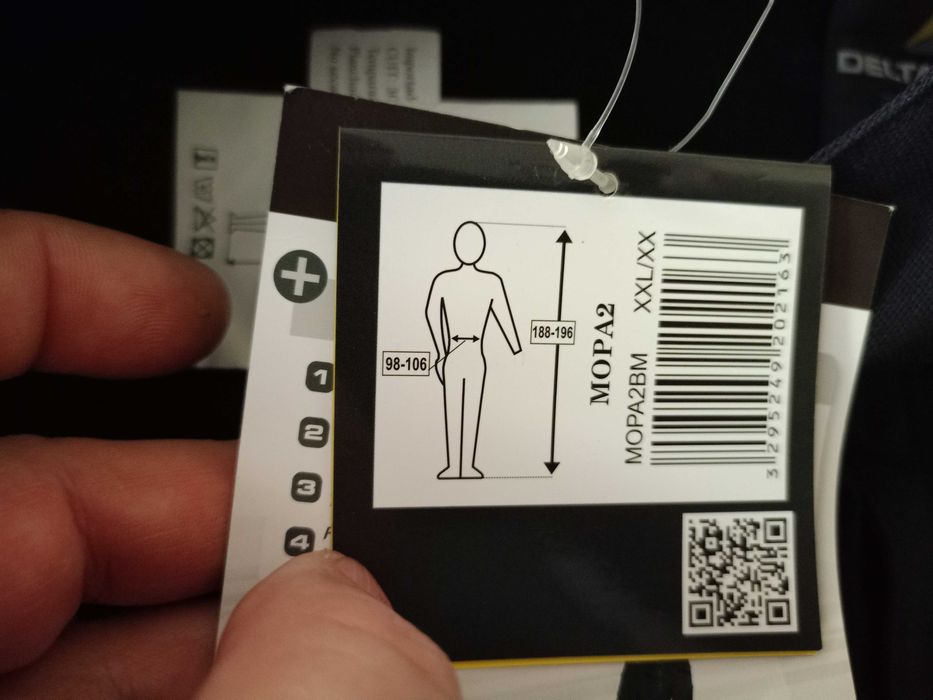 NOWE Spodnie robocze Delta XXL