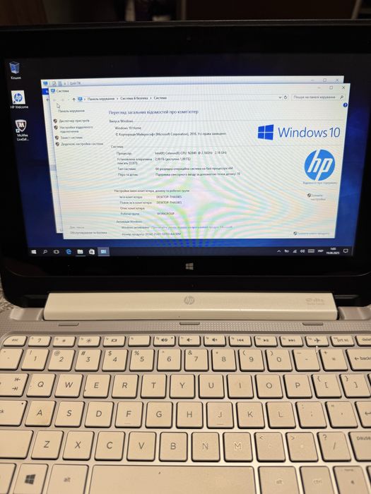 HP x360 2gb ram 32ssd
