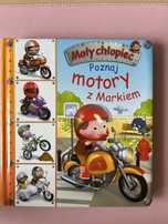 Książka mały chłopiec -Poznaj motory z Markiem