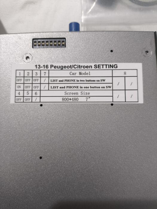 Carplay  para  ecrã 7"