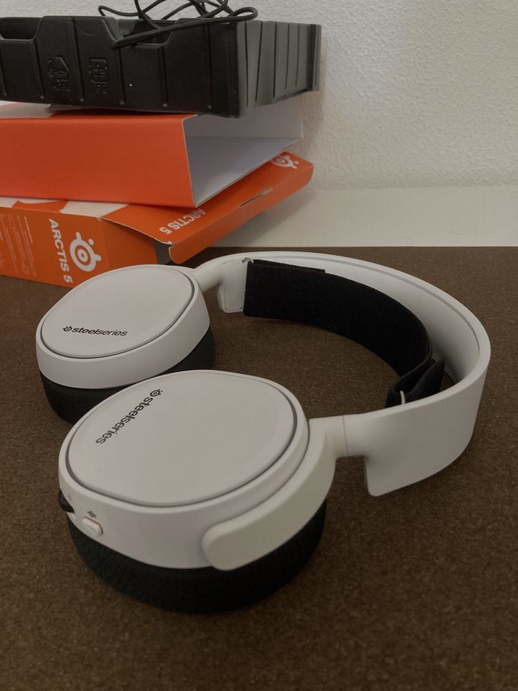 Навушники SteelSeries Arctis 5 2019 Edition White (SS61507) (0043)