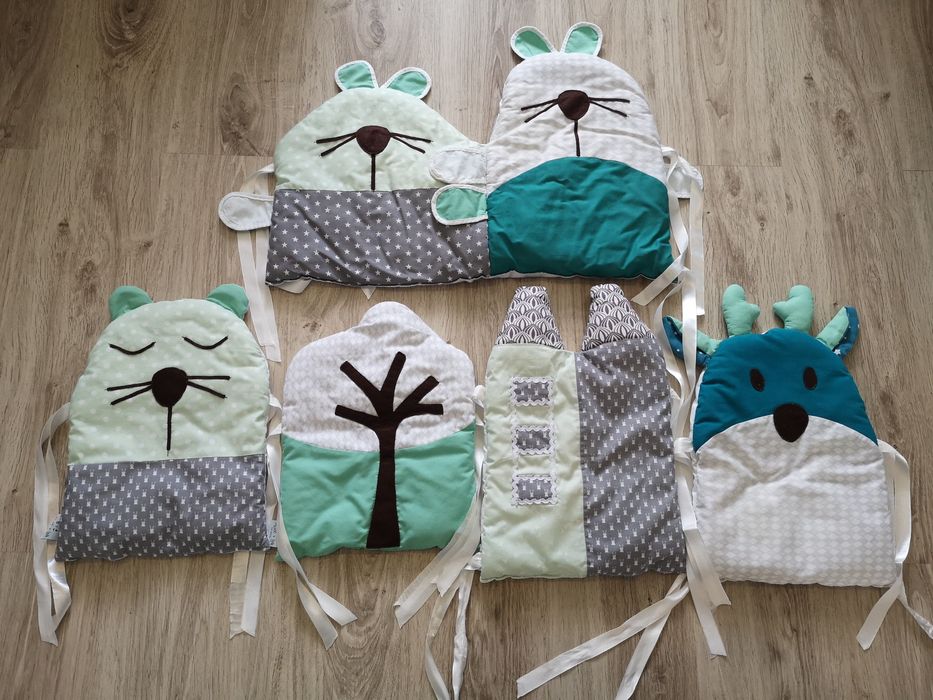 Ochraniacz do łóżeczka poduszki