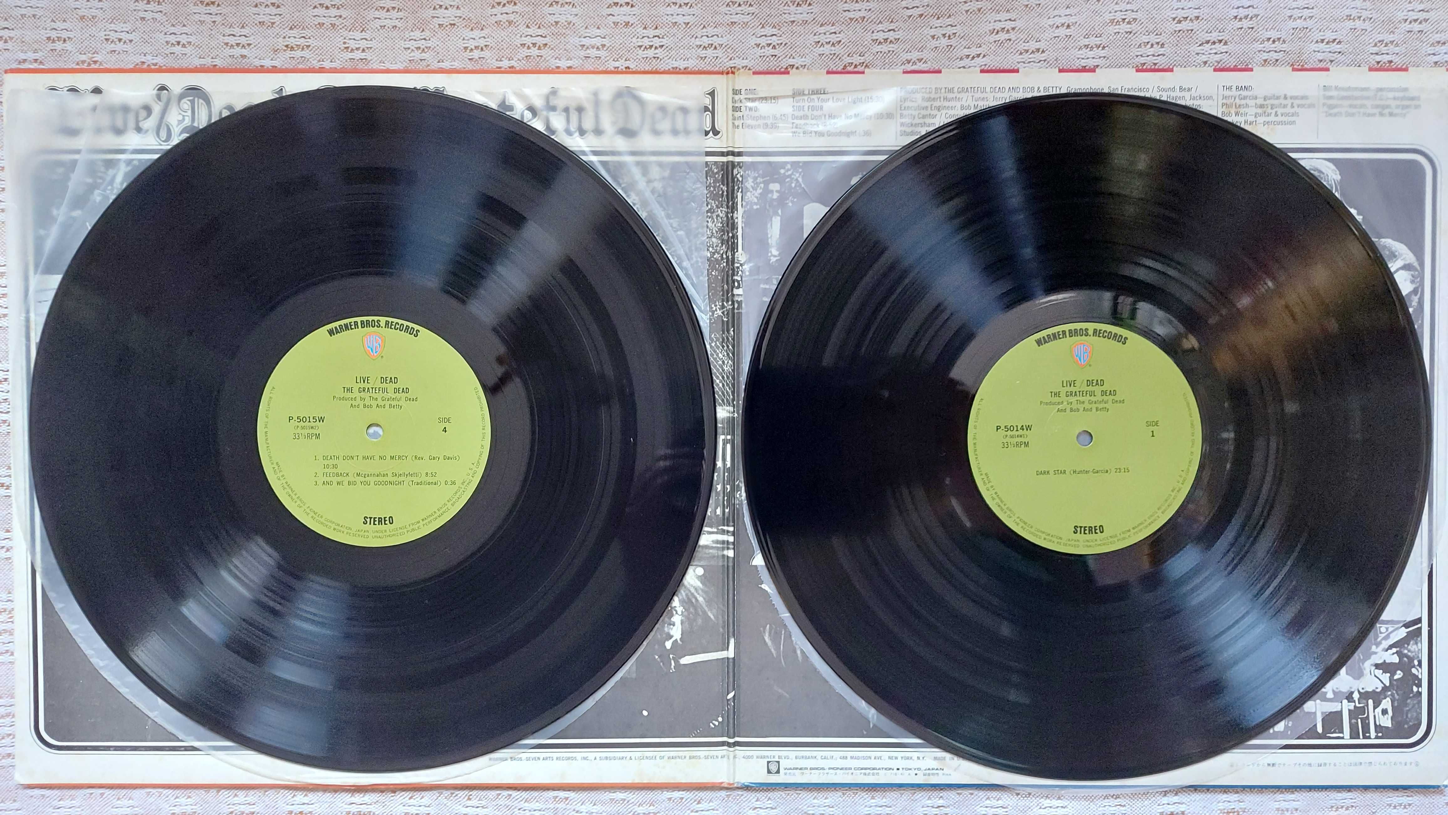The Grateful Dead ‎Live Dead  1973  Japan (NM/VG+)