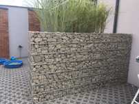 Kosze gabionowe,  gabion, ogrodzenie z kamienia Gambion