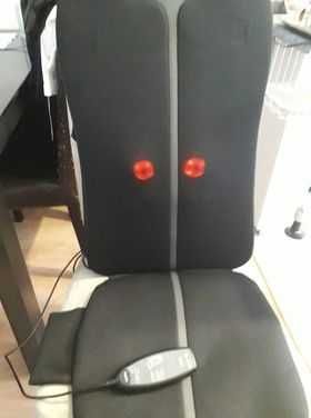 Para DESOCUPAR | Esteira massagem shiatsu | corpo | com infravermelhos