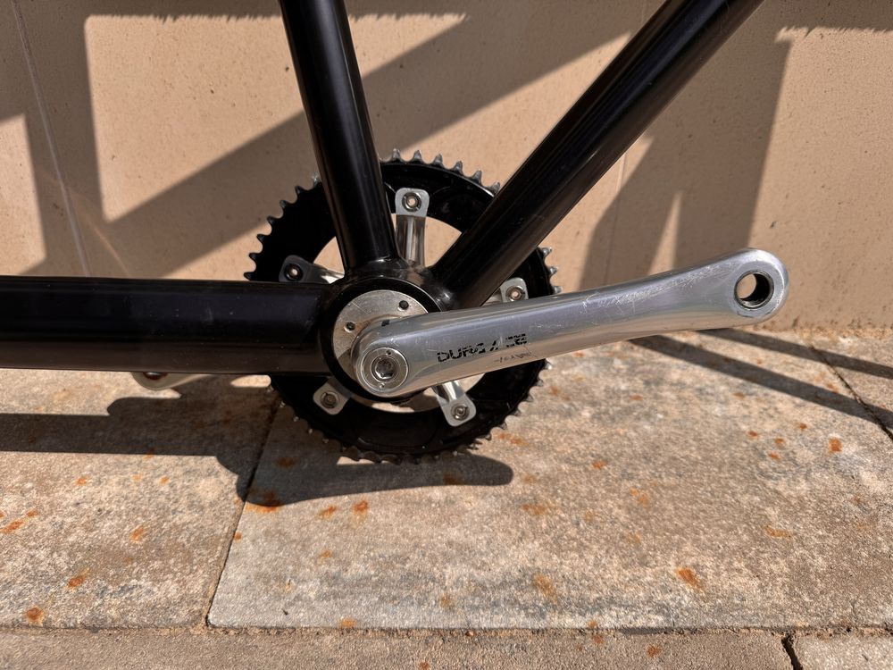 Zestaw 2 ramy tandem tor korby dura ace