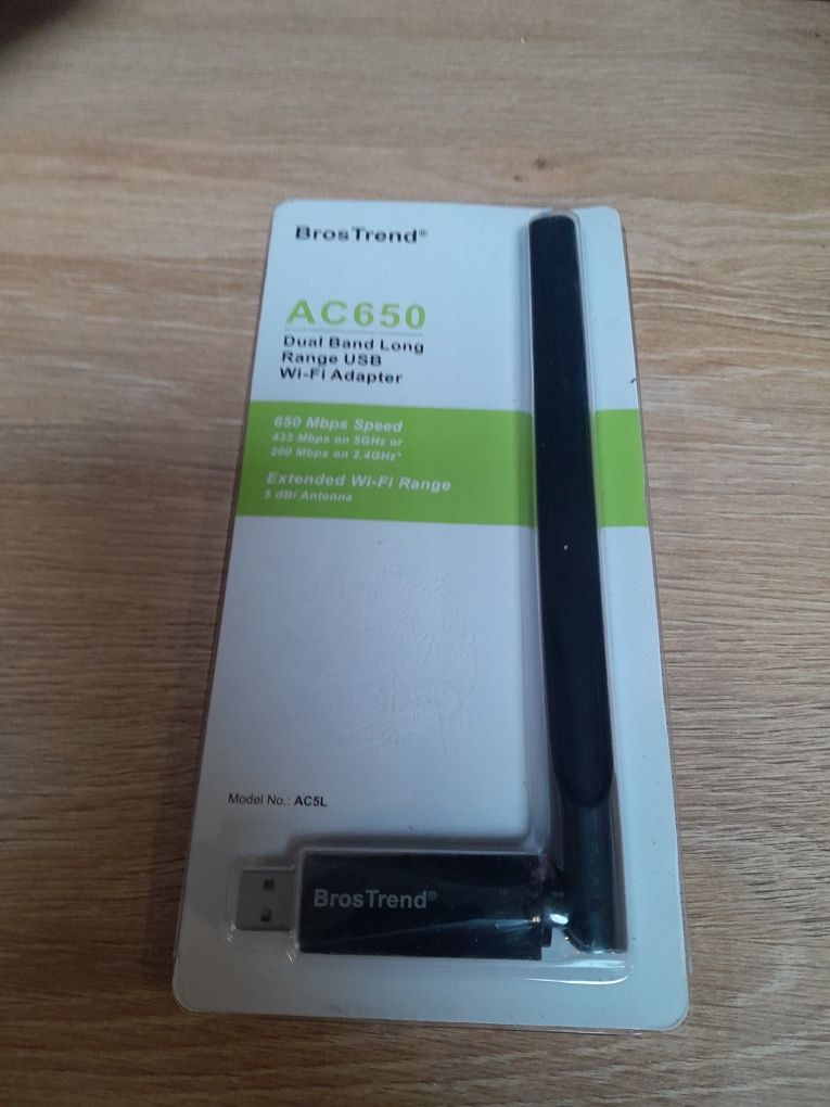 Adapter wifi brostrend ac650 ac5l