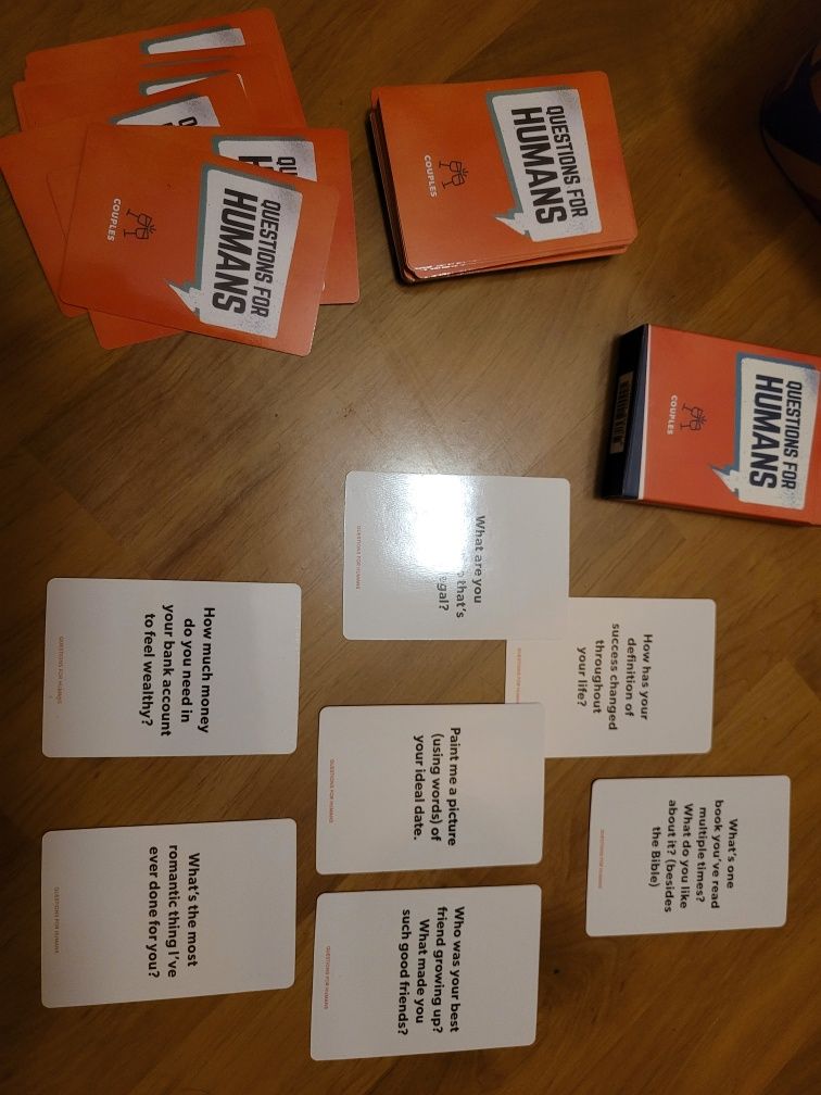 3 pudełka / zestawy kart konwersacyjnych