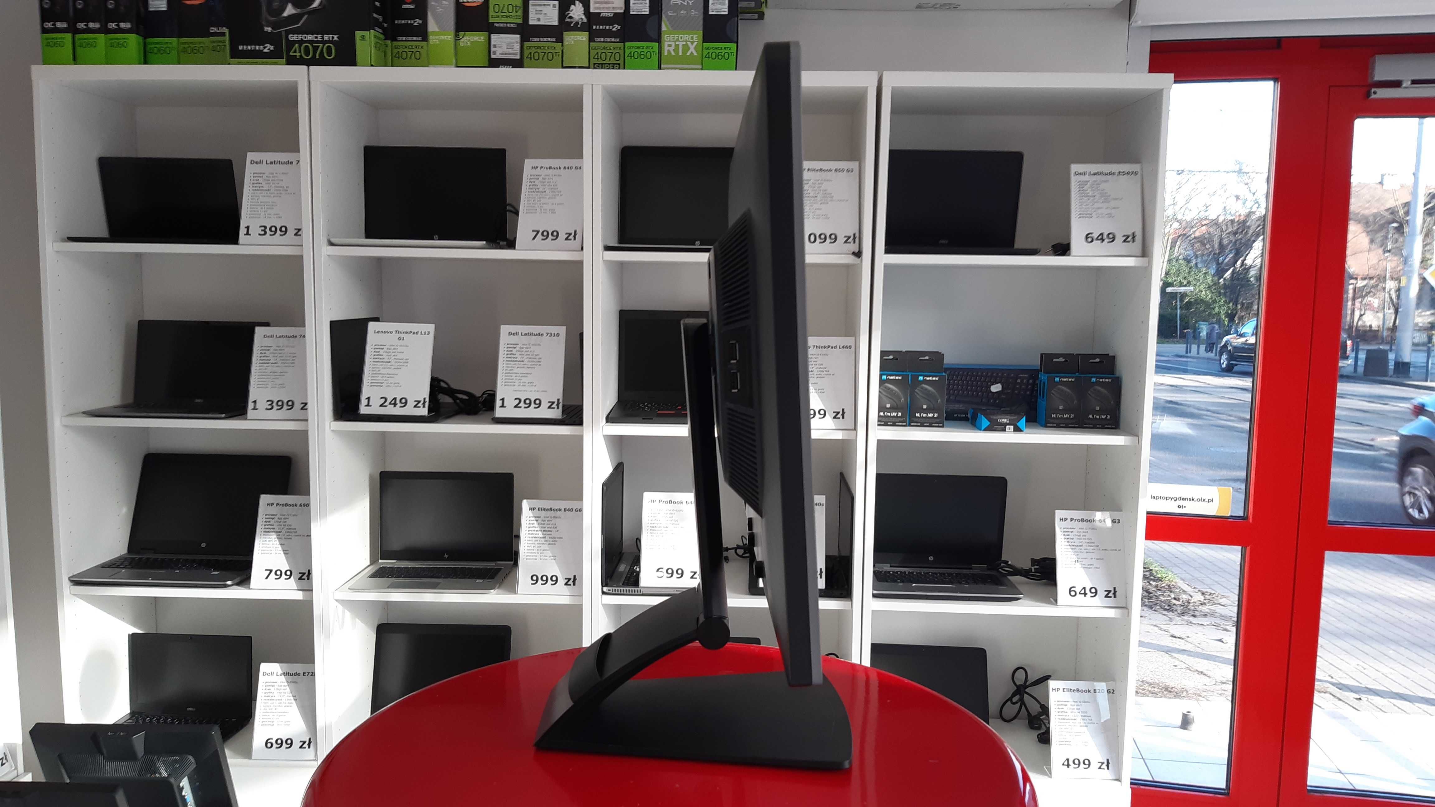 Monitor Poleasingowy HP Elitedisplay 27" FullHD IPS Pivot Faktura