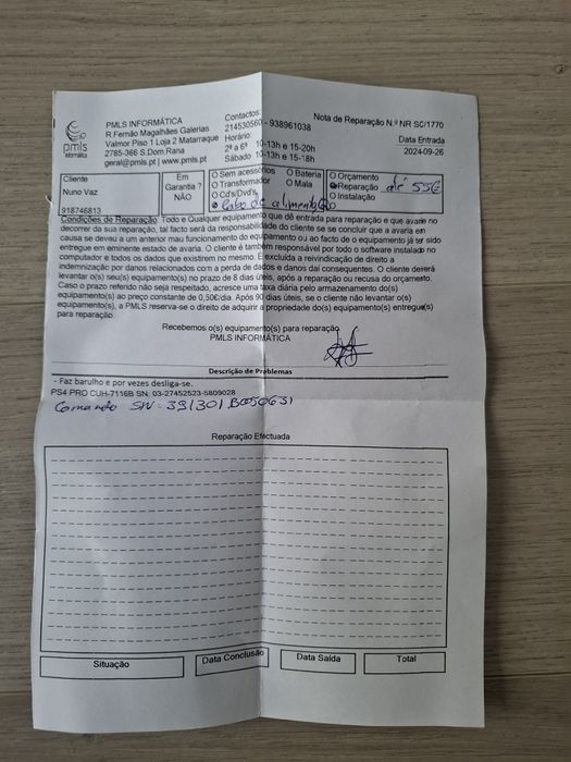 Playstation 4 Pro branca em bom estado