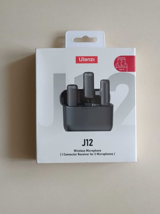 Ulanzi J12 безпровідний петличний мікрофон