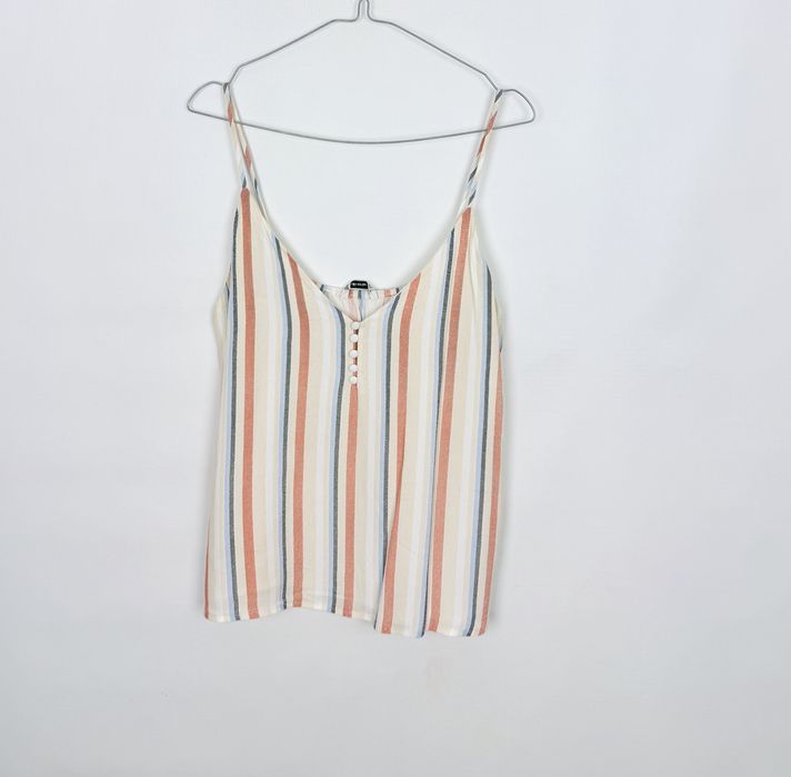 Top w paski na ramiączkach L 40