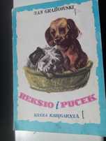 książka z okresu PRL, bajka. reksio i pucek. grabowski
