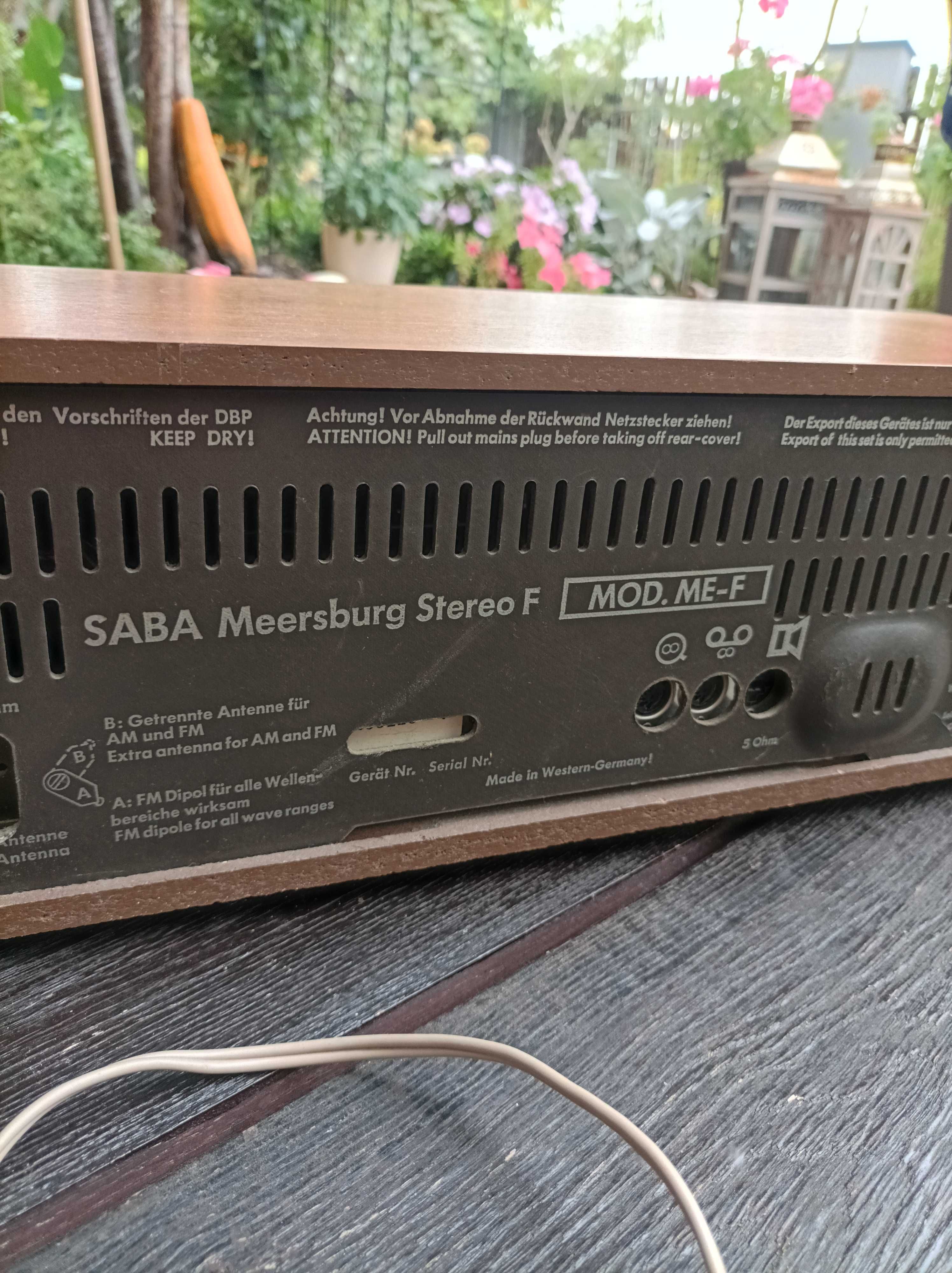 Saba Meersburg Stereo F amplituner vintage