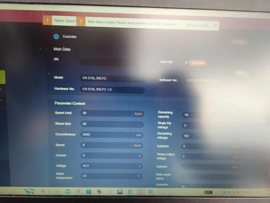 Zmiana limitu prędkości w  rowerach elektrycznych z silnikiem Bafang