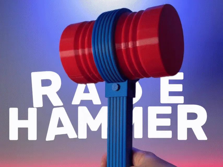 Martelo Anti-Stress "Rage Hammer"