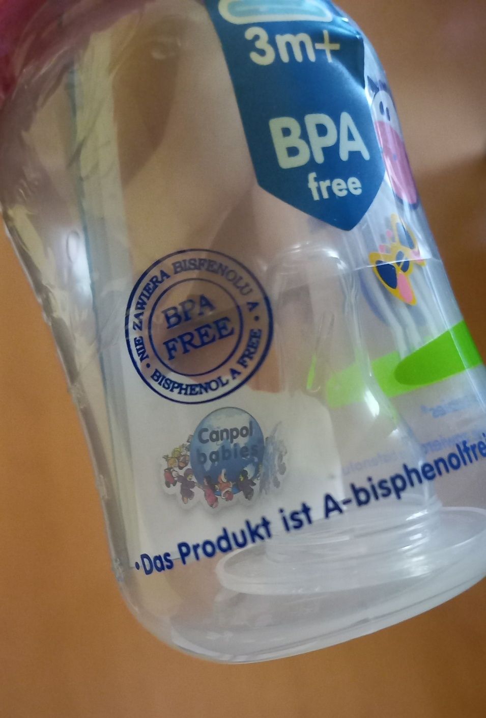 Butelka dla niemowląt Canpol Babies 3m+ 125 ml nowa