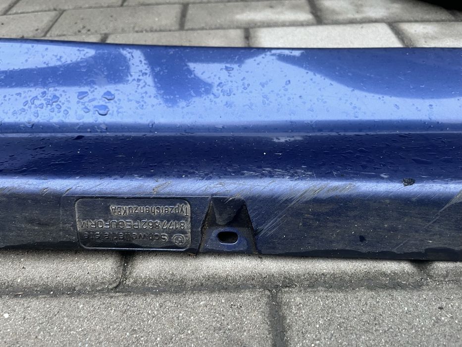 Bmw e36 nakładki progowe,progi alaskablau oryginał