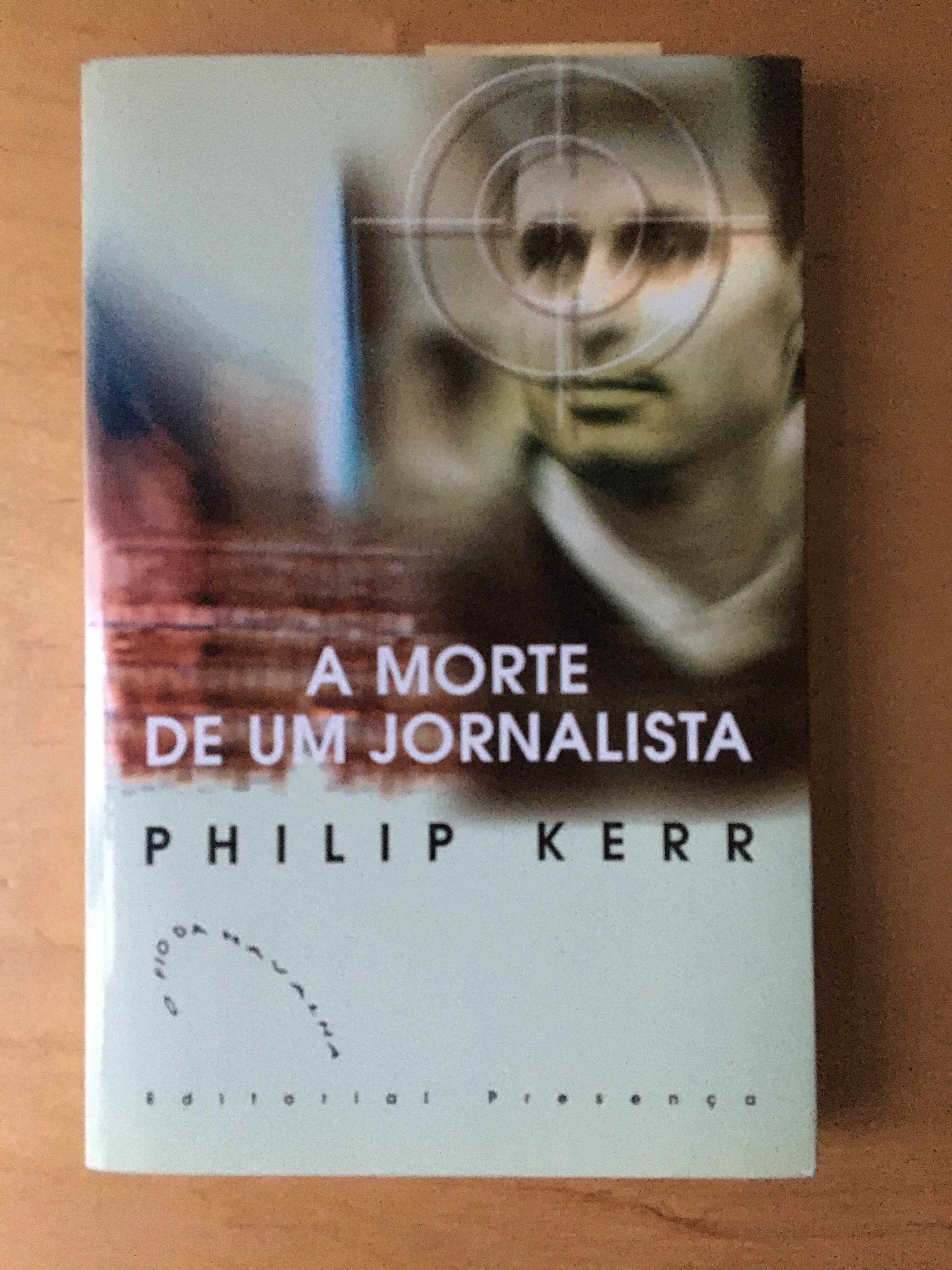 Livro A morte de um jornalista, de Philip Kerr, novo
