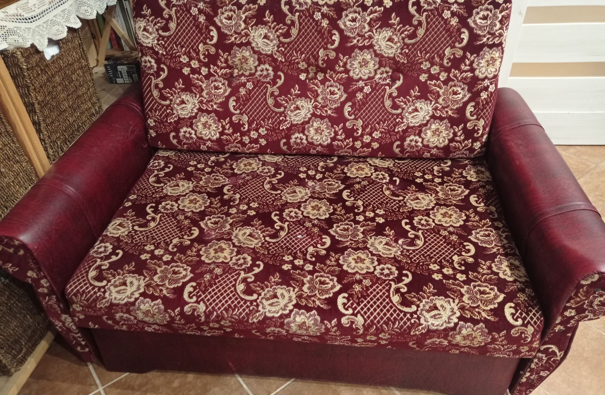 Fotel dwuosobowy z funkcją spania