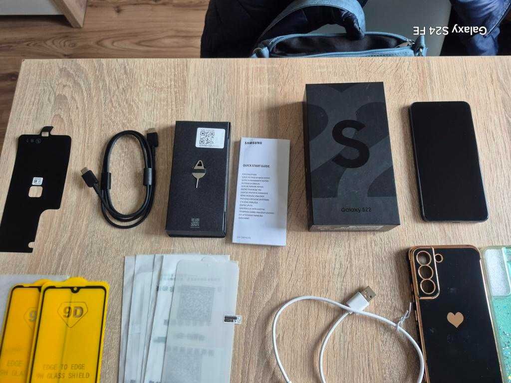 Samsung S22 5G 8GB RAM/128GB DUAL dodatki Super stan Okazja SM901B/DS