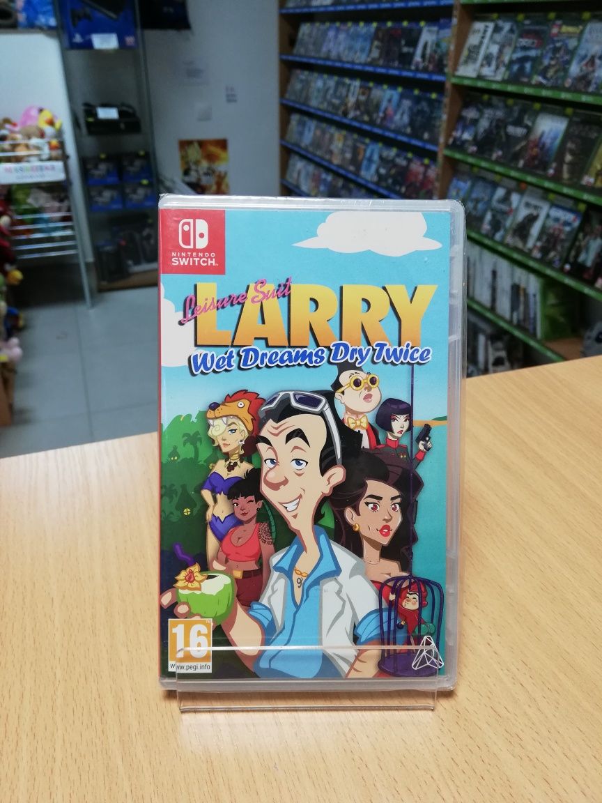 Switch Leisure Suit Larry Wet Dreams Dry Twice PL Nowa Nintendo Switch