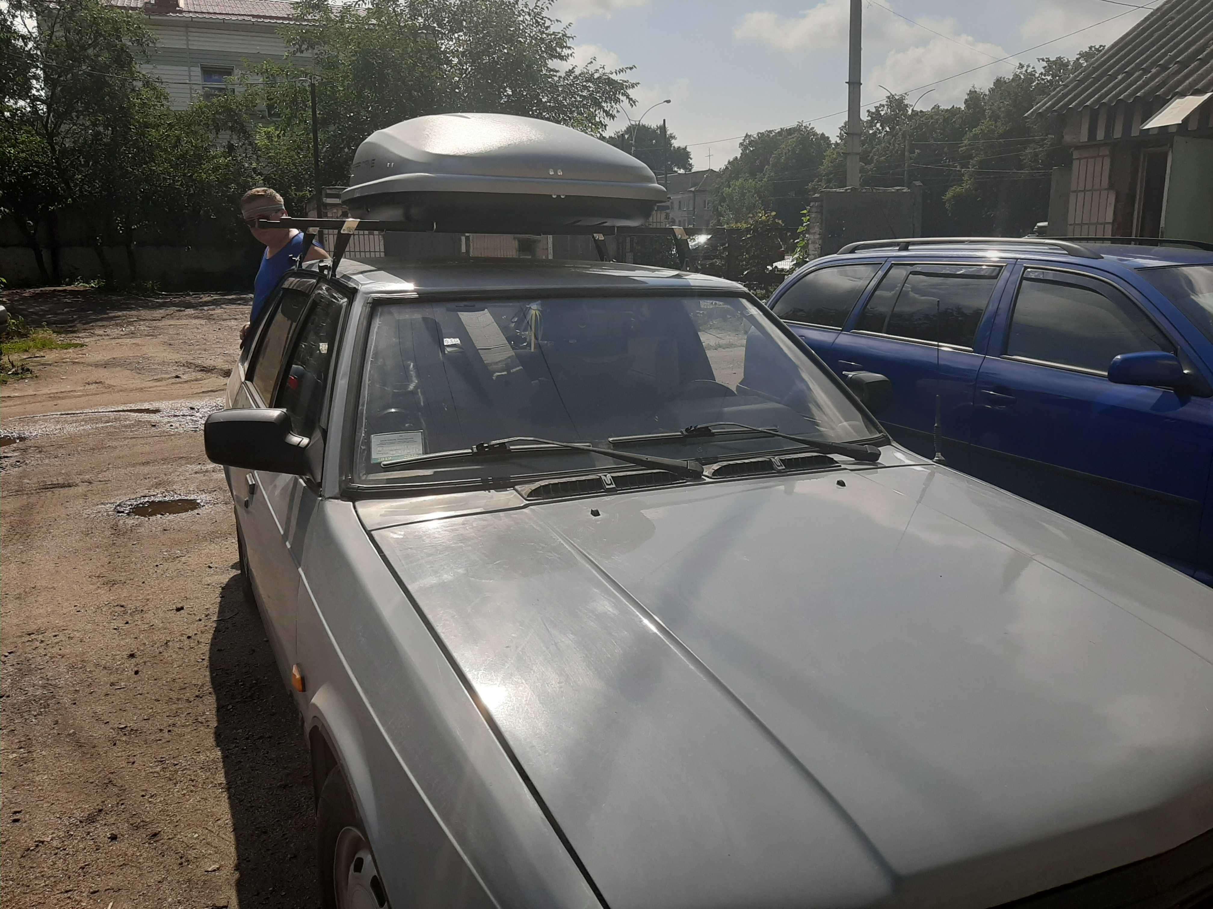 Автобокс Терра Драйв 320л, бокс на крышу авто, багажный бокс