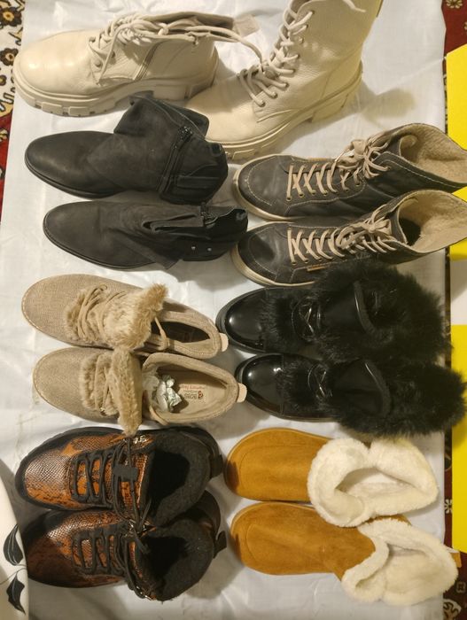 Нові. Чобітки зимові з хутром