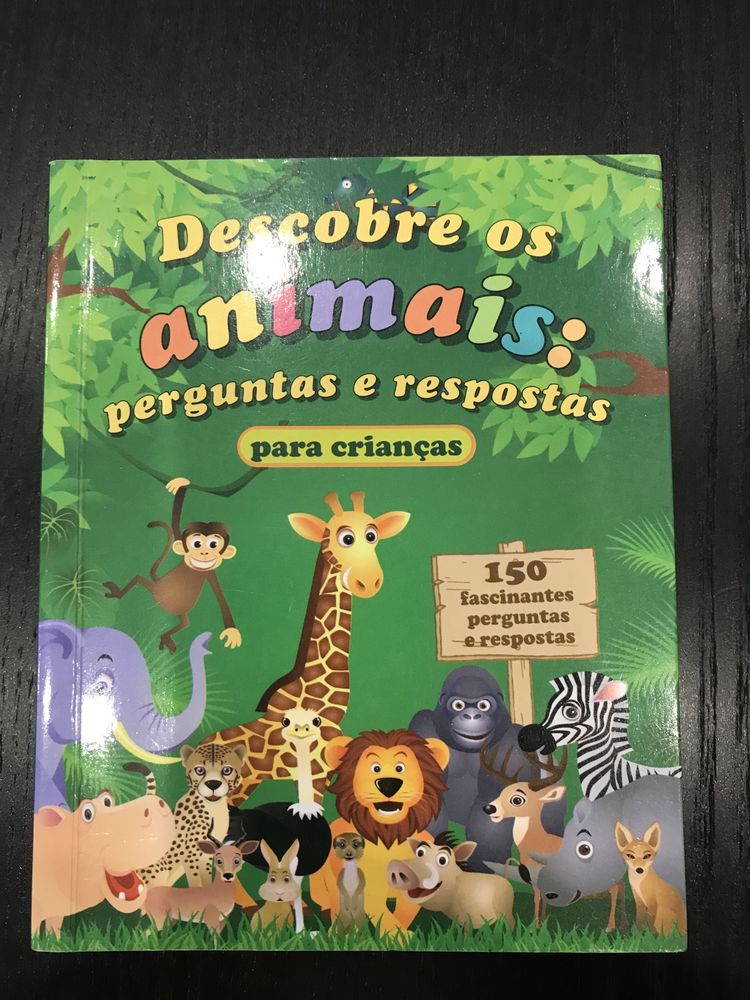 Livros para crianças - enigmas e perguntas