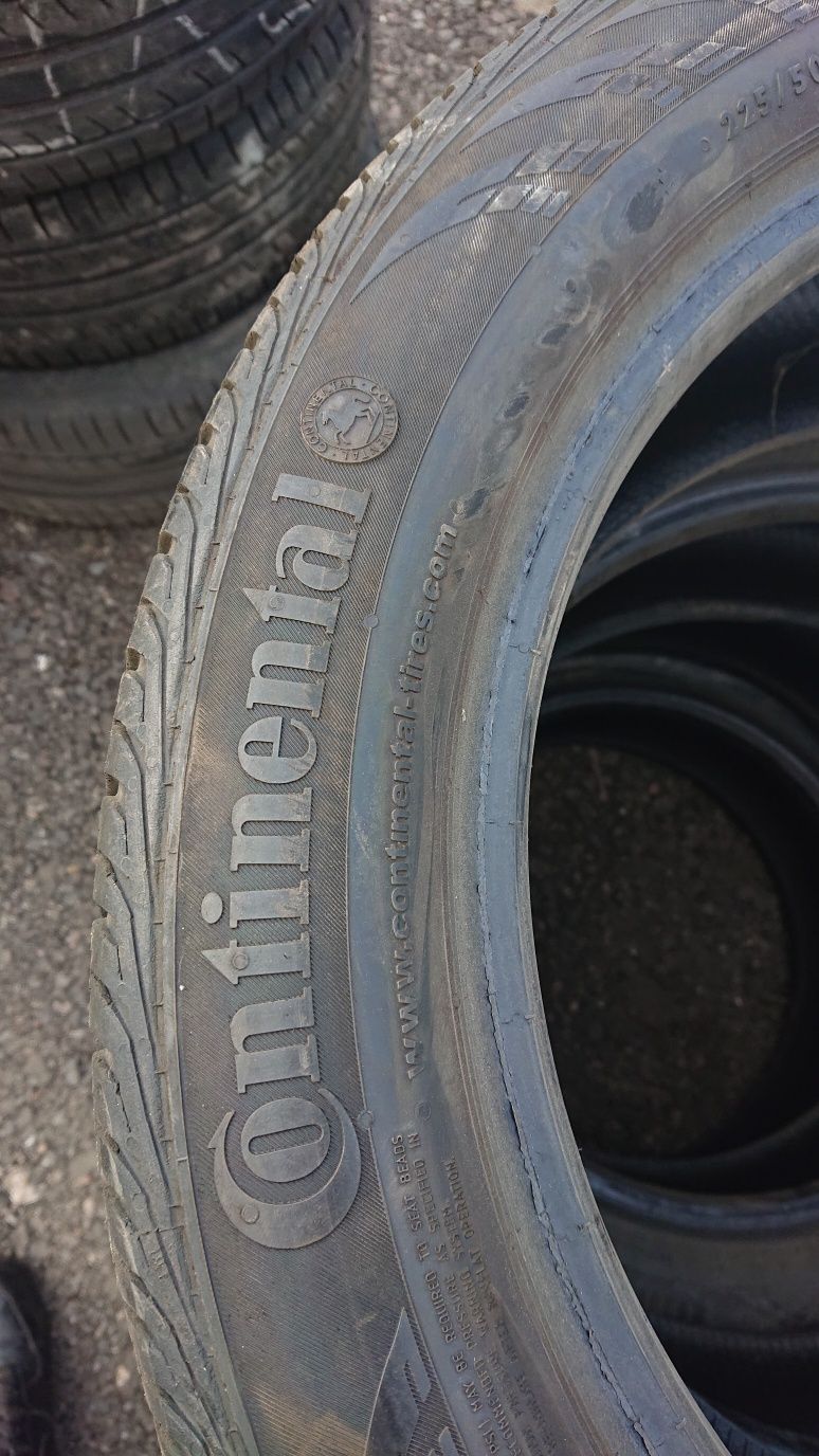 Резина Continental 225/50 R17 conti pro contact ssr 4шт