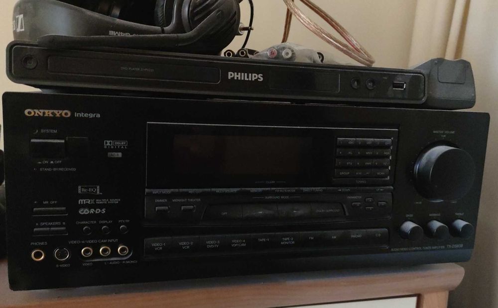 Onkyo TX-DS838 + kolumny Tonsil Rapsodia 200