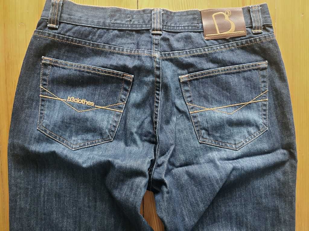 Spodnie jeansowe B3 DENIM DIVISION-pas 91cm W36 L34