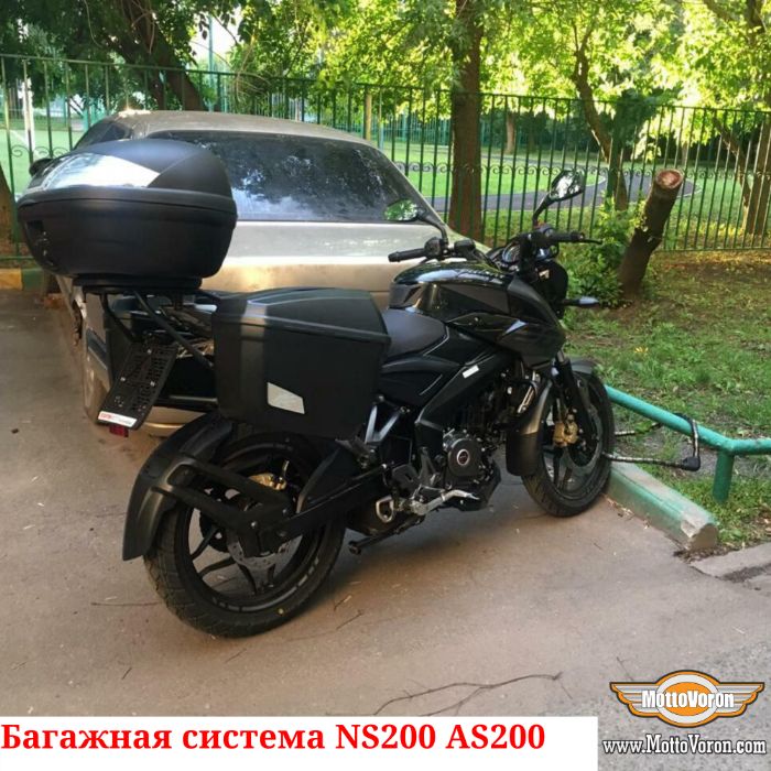 Багажная система Bajaj Pulsar NS 200 Bajaj AS 200 рамки багажник кофры