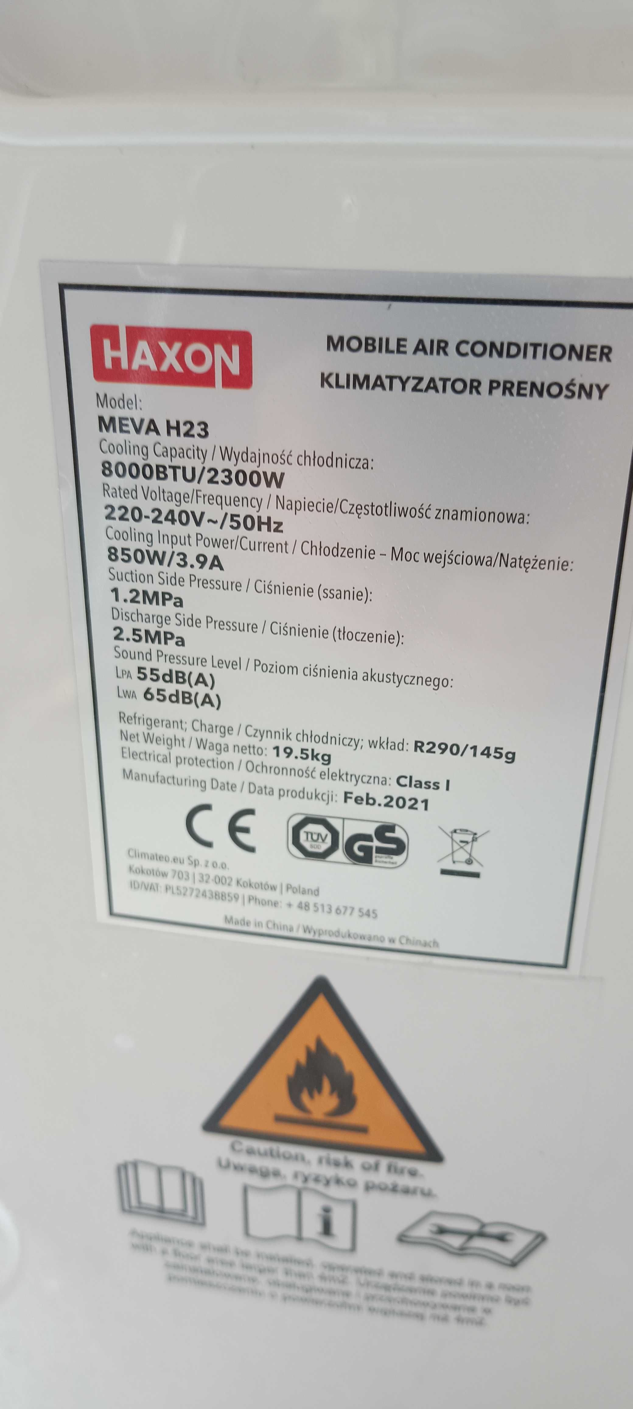 Klimatyzator Haxon Meva23
