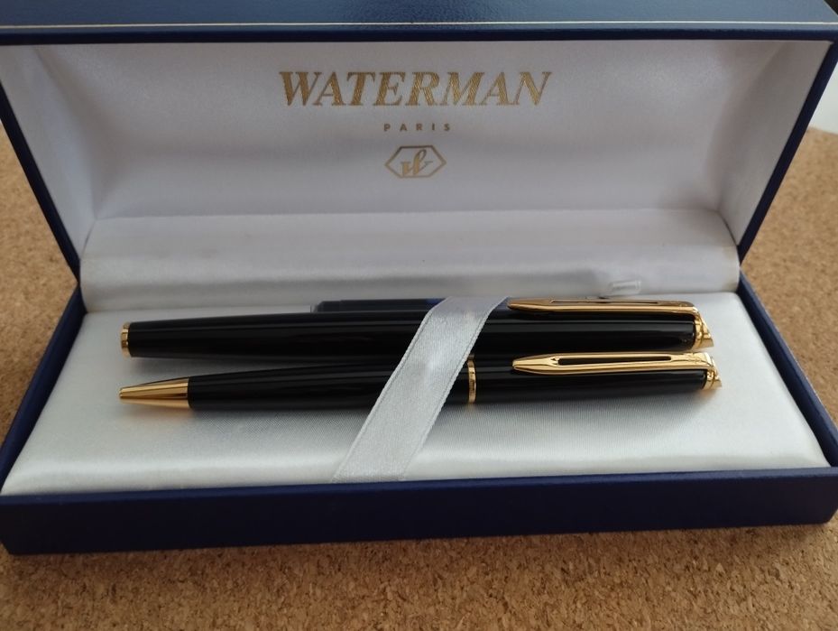 Caneta waterman Paris tinta permanente.
Caneta com garantia vitalícia.