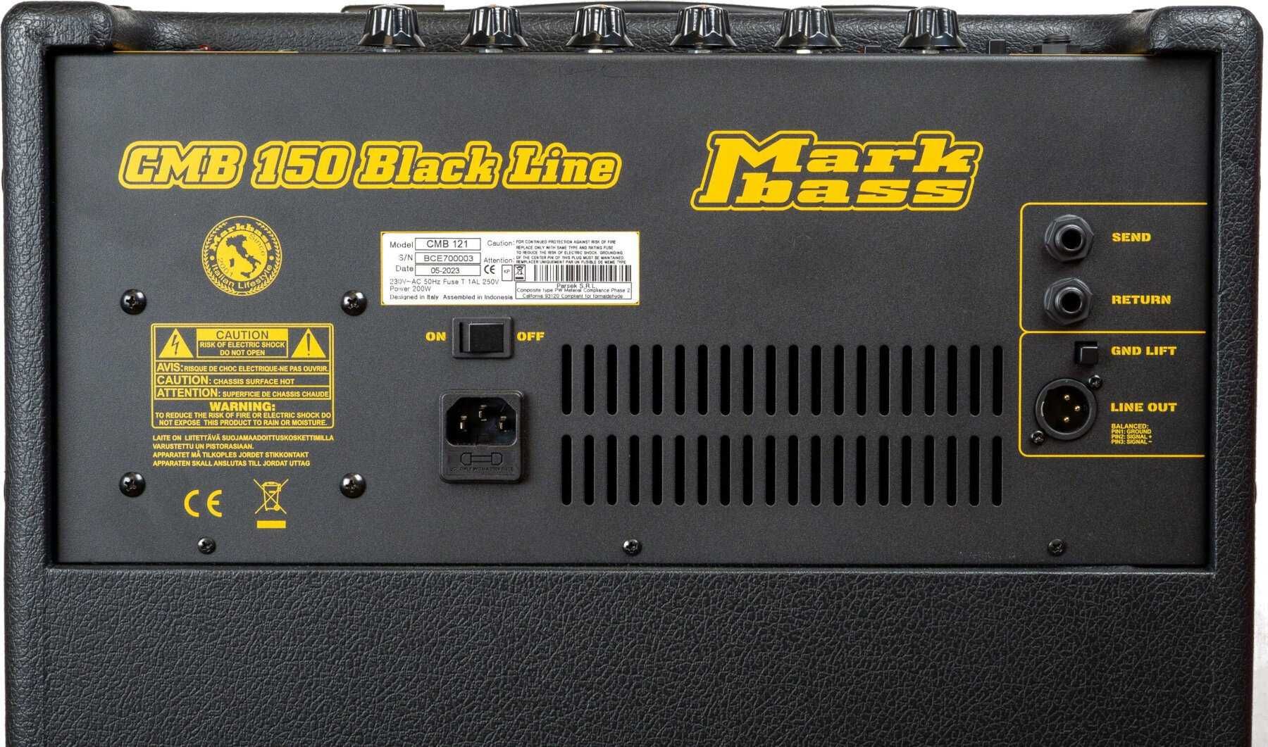 Nowe combo basowe markbass CMB 151 BLACKLINE