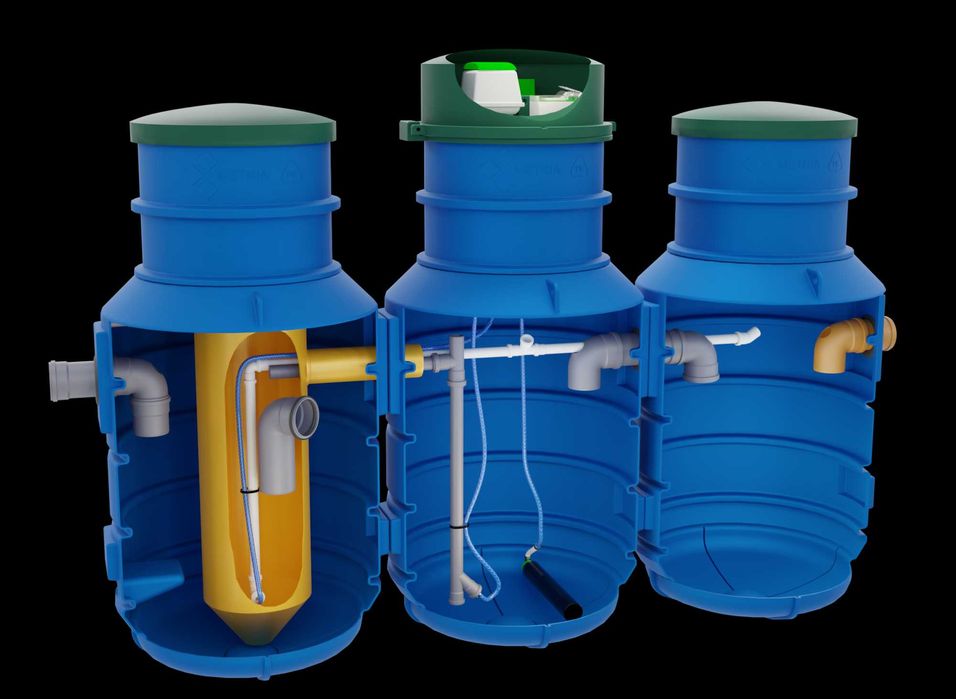 Oczyszczalnia Metria PureFlow 3000l 6 os. DOSTAWA I BAKTERIE GRATIS!