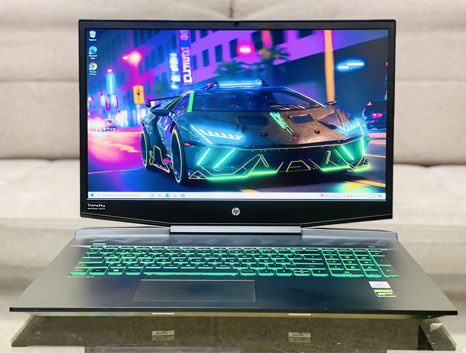 HP 17 Gaming/FHD/IPS/i7-10750H/4.5 GHZ/16 ГБ/SSD 512/UHD Graphics /2ГБ