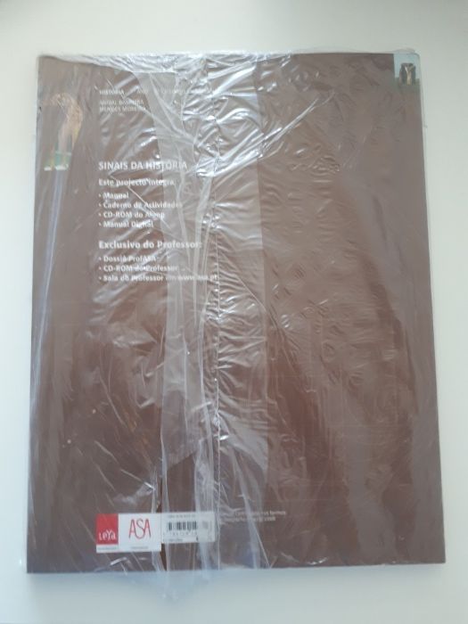 Sinais da história, 7°ano, novo! Portes incluídos