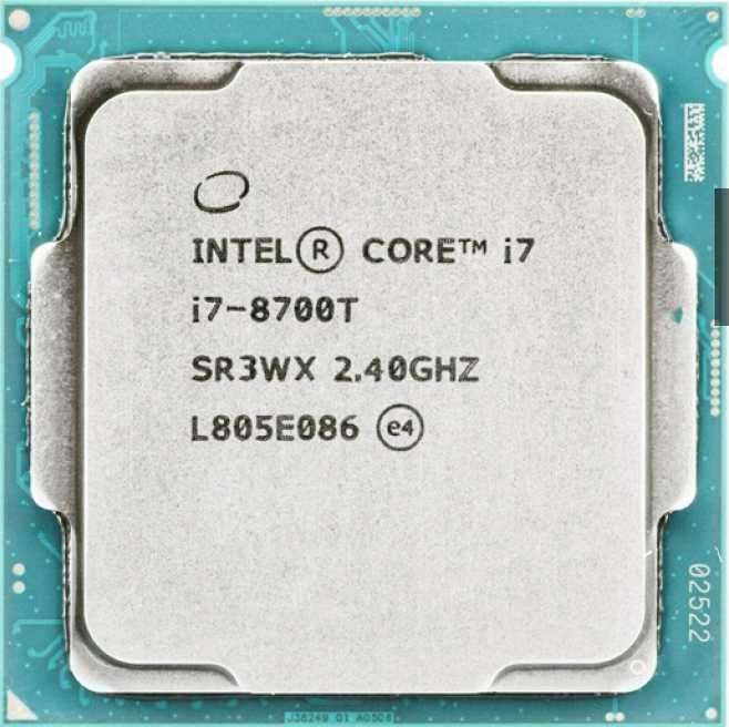 Intel Core i7|i9 8700T;8700;8700K;9700;9700K;9900 3.2GHz/12Mb/s1151