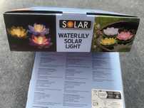 Solarne lilie wodne zestaw super efekt NOWE