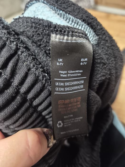 Spodnie dresowe chłopięce Pokemon Tesco F&F rozmiar 122