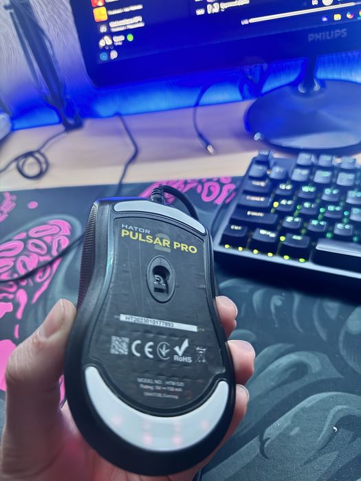 Клавіатура hator rockfall evo tkl & мишка hator pulsar 2 pro