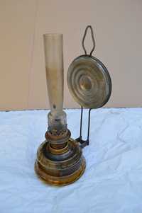 stara naftowa lampa prl klosz
