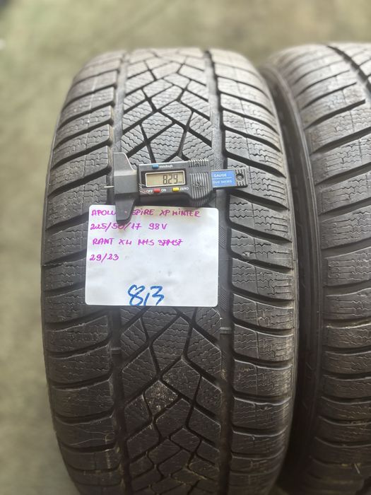 2x 225/50R17 98V APOLLO ASPIRE XP WINTER opona zimowa M+S 3PMSF RANT