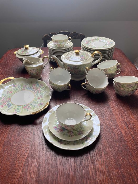 Serwis kawowy Limoges, porcelana