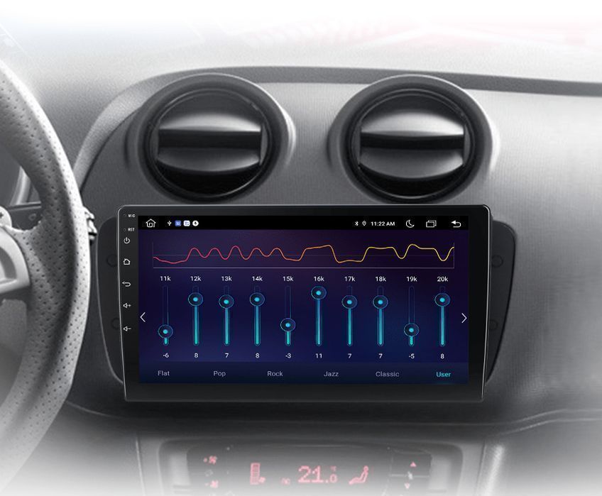 Radio nawigacja Seat Ibiza 6j 2009 - 2013 Android Carplay 6GB 128GB
