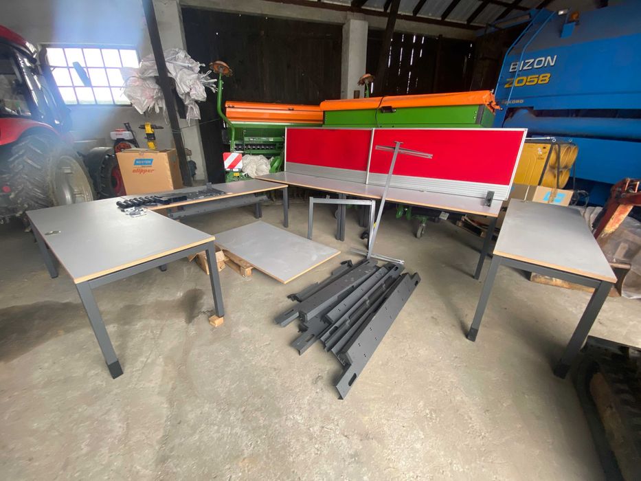 Zestaw stołów warsztatowych - projektowych 6 x stół